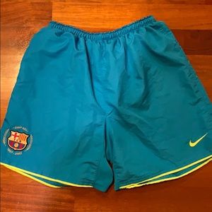 Nike Barcelona Soccer Shorts